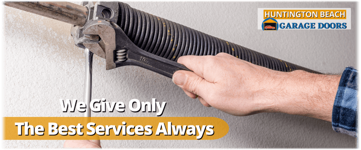 Broken Garage Door Spring Repair Huntington Beach, CA